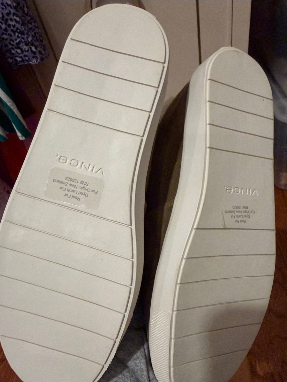 Blair Suede & Shearling Slip-On sneakers - Picture 3 of 3